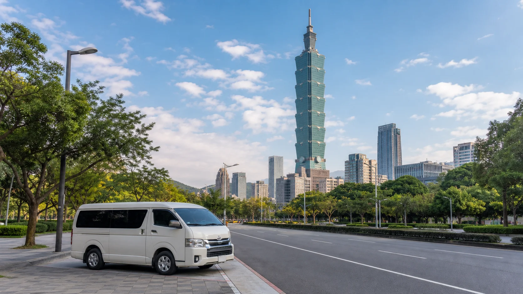 台北近郊一日包車風景示意圖